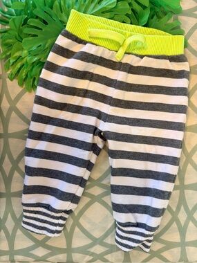 10/$25 • Joe Fresh Striped Neon Detail Cotton Blend Joggers